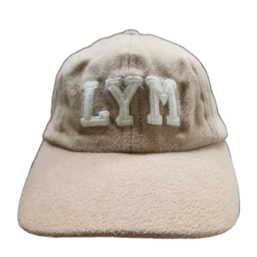 Love Your Melon Camel Cashmere Cap Womens Beige Adjustable Baseball Hat USA